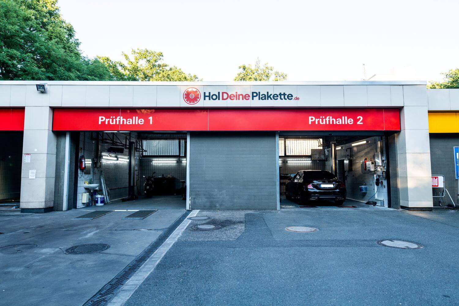 Foto einer Hauptuntersuchungsstelle in Nürnberg